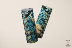 3D Deer in Forest Paper Art 20oz Sublimation Tumbler Wrap Product Image 3