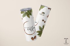 But First Coffee 20oz Sublimation Tumbler Wrap Product Image 4