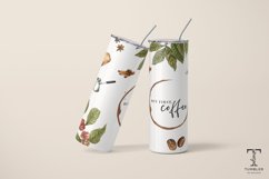 But First Coffee 20oz Sublimation Tumbler Wrap Product Image 5