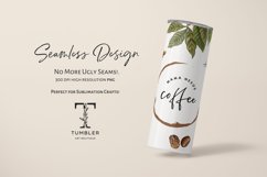 Mama Needs Coffee 20oz Sublimation Tumbler Wrap Product Image 2