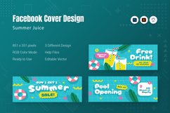 Summer Juice Facebook Cover Product Image 1