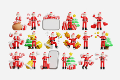 Christmas Santa 3D Pack Vol 2 Product Image 2