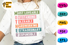 Mom Svg, Png, Mama Saying Shirt Svg, Mother&#039;s Day Gift Product Image 1