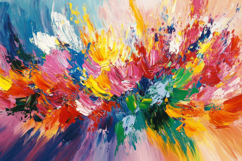 Abstract Oil Painting Background Wallpaper Product Image 1