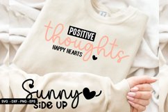 Positive Thoughts Sleeve - Sleeve Design, T-Shirt Design Product Image 1