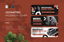 Geometric - Facebook Cover Product Image 1