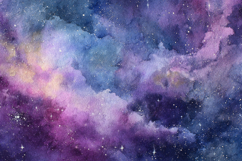 Cosmic Galaxy Background Wallpaper Product Image 1