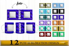 Father&#039;s Day Mug Sublimation Bundle. 3D Puff Sublimation Product Image 1