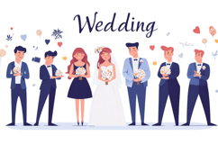 Wedding Background Wallpaper Product Image 1