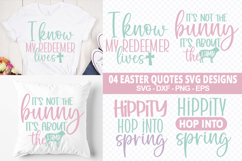 04 Easter Quotes SVG Designs - Easter T-Shirt Designs Product Image 1