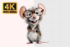 Cute Mouse Transparent PNG Product Image 1