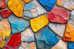 Colorful Stone Pattern Background Wallpaper Product Image 1
