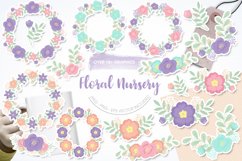 Floral Nursery graphics | illustrations Product Image 1