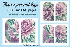 Flower journal tags Product Image 1