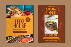 Meanty - Steak House Flyer Product Image 2