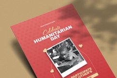 Joey - International Humanitarian Day Flyer Product Image 4