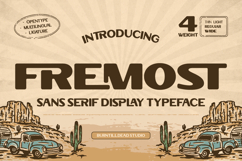 Fremost - Sans Serif Typeface Product Image 1