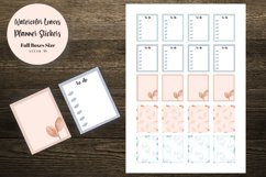 Watercolor Leaves Full Boxes Planner Stickers Product Image 1
