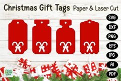 Christmas Gift Tags svg | Labels SVG | Paper Cut | Cricut Product Image 1