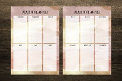 Gold Abstract Watercolor Digital Planners Product Image 6