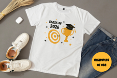 Class of 2026 SVG | Graduation 26 PNG Sublimation Design Product Image 4