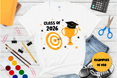 Class of 2026 SVG | Graduation 26 PNG Sublimation Design Product Image 5