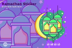 Ramadhan Cartoon Sticker Product Image 1