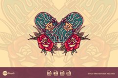 Broken Skateboard - Retro Illustration Product Image 1
