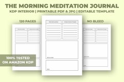 Morning Meditation Journal KDP Interior Product Image 1