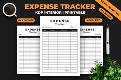 Expense Tracker KDP Interior Product Image 1