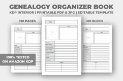 Genealogy Organizer Book KDP Interior Product Image 1