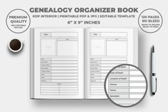 Genealogy Organizer Book KDP Interior Product Image 2