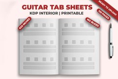 Guitar Tab Sheets KDP Interior Product Image 2