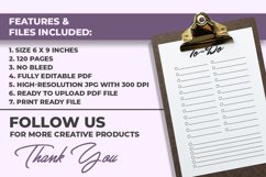 To-Do Notepad KDP Interior Product Image 3
