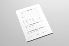 Employee Warning Notice | MS Word &amp; Indesign Product Image 3