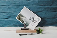 Paper Postal Card Mockup Product Image 5