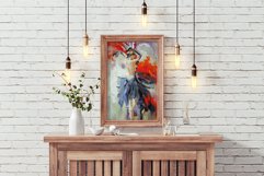 Wooden Picture Frame In Interior Mockup Product Image 4