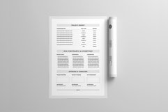 Project Charter | MS Word &amp; Indesign Product Image 5