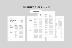 Business Plan Bundle | MS Word &amp; Indesign Product Image 6