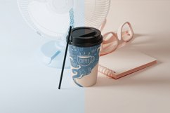 Takeaway Paper Coffee Cup With Lid Mockup Product Image 7