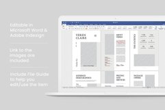 Media Kit | MS Word &amp; Indesign Product Image 8