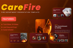 CareFire - Fire Department Google Slides Template Product Image 1