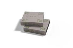 Gift Box Mockups 3D rendering Gift Box Mockups Product Image 4
