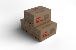 Craft Paper Box Mockups Product Image 4
