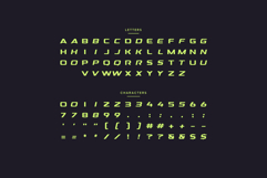 Cornero Fullset - Modern Sport Typeface Product Image 4