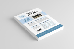 Product One Pager Template | Canva, MS Word, Adobe Indesign Product Image 2