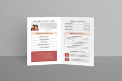 Church Bulletin | Canva, MS Word, &amp; InDesign Product Image 2