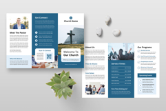 Church Brochure | Canva, MS Word, InDesign Product Image 2