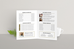 Church Bulletin Template | Canva, MS Word, InDesign Product Image 2