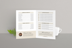 Church Bulletin | Canva, MS Word, &amp; InDesign Product Image 2